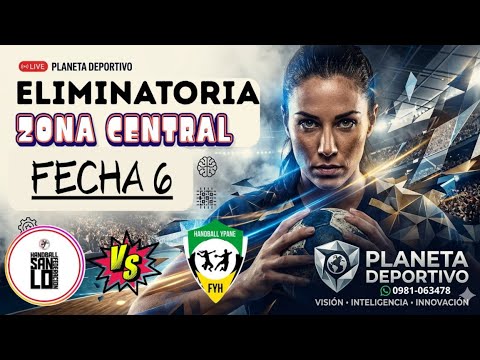 Balonmano | SAN LORENZO VS YPANÉ | Cadetes Sub 15 Femenino | Fecha 6 | Zona Central 