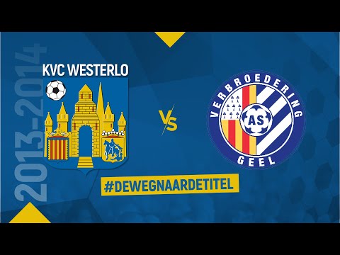 KVC Westerlo - Geel / 13.04.2014 / #dewegnaardetitel #enallemaalsamen