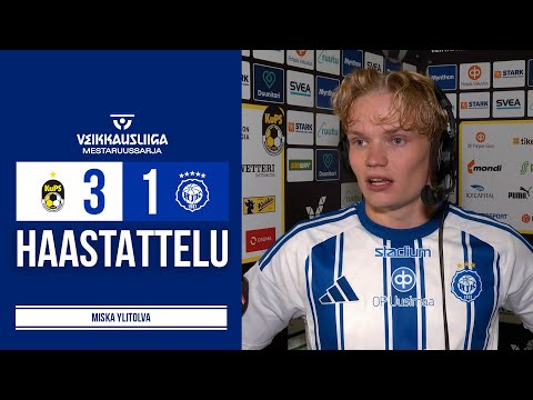 KuPS vs HJK 3-1 - Miska Ylitolva