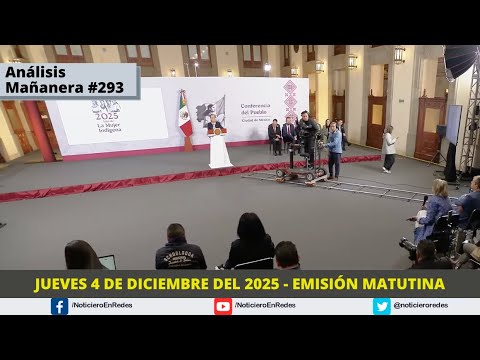 Edición Matutina Jueves 4 de Diciembre 2025