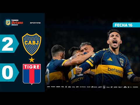 BOCA 2 - 0 TIGRE | Resumen del partido | #TorneoBetano Clausura 2025