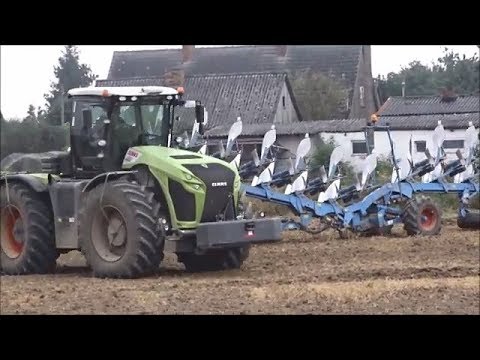 Claas Xerion-Lemken / Bodenearbeitung 2017