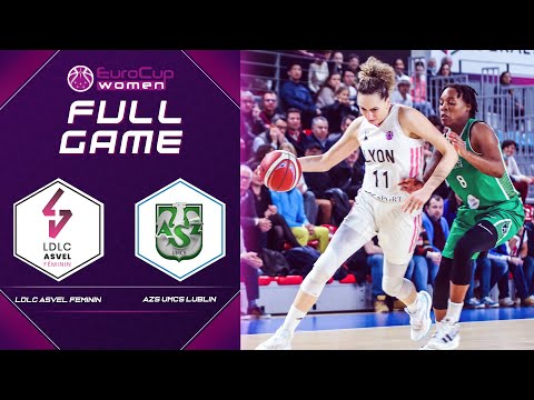 LDLC ASVEL Feminin v AZS UMCS Lublin | Full Basketball Game | EuroCup Women 2021-22