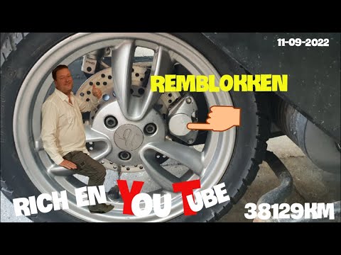 🇳🇱Ecooter e2 s60 Achter remblokken vervangen