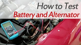 How to Test Your Battery and Alternator with a Multimeter