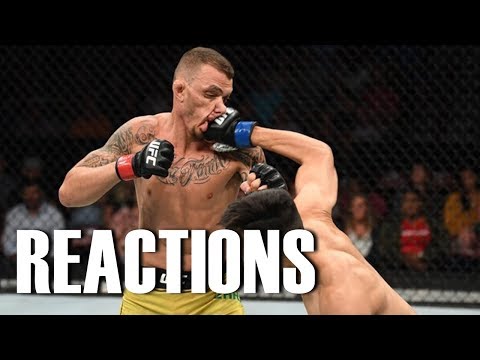 Pros react to Korean Zombie stopping Renato Moicano at UFC Greenville