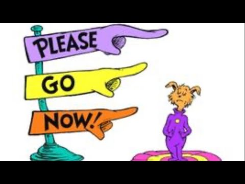Marvin K. Mooney Will you Please Go Now! By Dr. Seuss |  📚Books Read Aloud