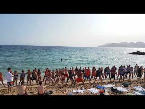 HAKA GEANT CANNES AVEC HEKENUI