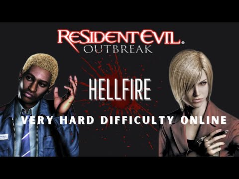 Resident Evil: Outbreak File #1 - Hellfire (Very Hard Multiplayer Online) #34