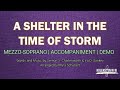 A Shelter in the Time of Storm | Mezzo-soprano | Vocal Guide by Sis. Joane Nicor