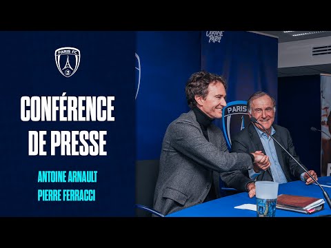 Conférence de presse d'Antoine Arnault et de Pierre Ferracci