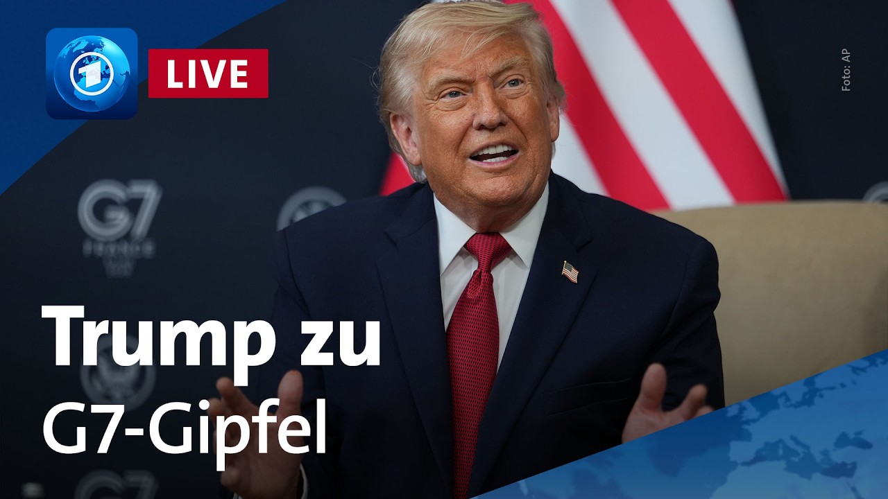 US-Präsident Trump nach Abschluss des G7-Gipfels
