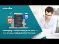 Create a Website using HTML and CSS Under 30 Minutes | HTML Tutorial | CSS Tutorial | Edureka