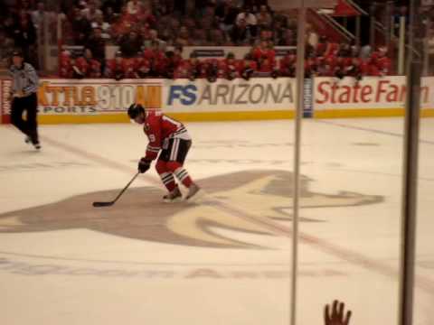 Jonathan Toews Chicago Blackhawks vs Phoenix Coyotes 11-18-08  Shootout