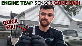 Replacing A Ford Focus Cylinder Head Temp Sensor - Easy How-To!