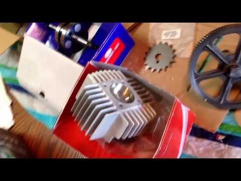 Puch Maxi e50 engine rebuild prep
