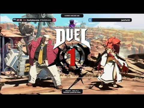 Flynn's Arcade 040 Winners Quarters - BeefyManatee (Goldlewis)Vs JamForS2 (Baiken)Guilty Gear Strive