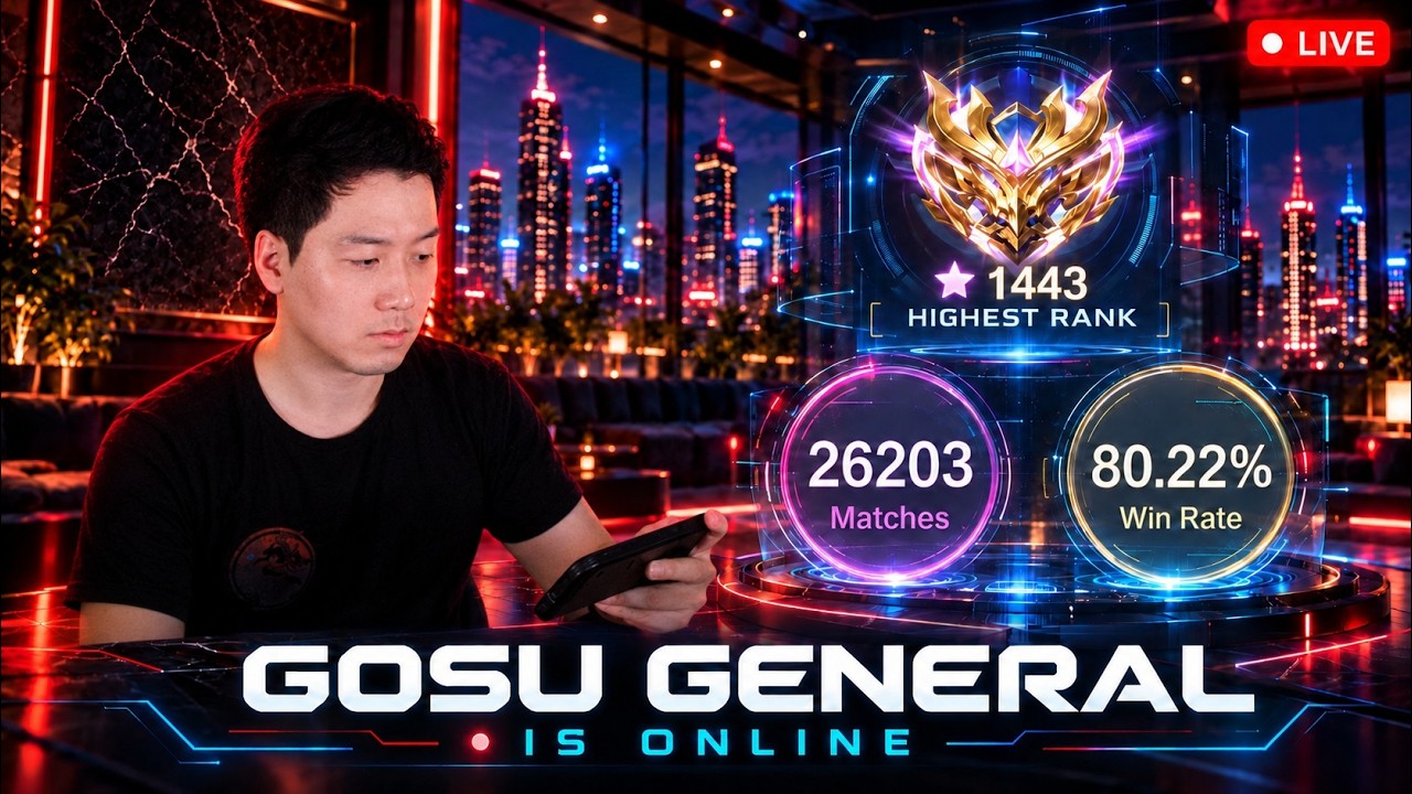 Gosu General's MLBB Live / Oct 23rd 2026
