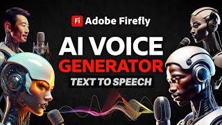 Turn Text to Speech | AI Voice Generator on Adobe Firefly (50+ AI Voic