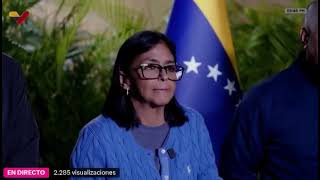 Delcy Rodríguez tras dos terremotos ocurridos este 4 de junio de 2026