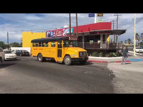 Peceras o camiones pasándose los altos y hablando por celular en La Paz