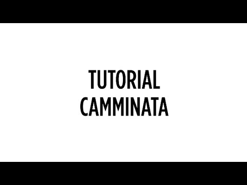Tutorial camminata - Alessandro De Vettor
