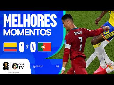 Melhores momentos de Colômbia x Portugal