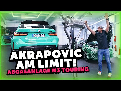 JP Performance - AKRAPOVIC am Limit! M3 Touring Abgasanlage