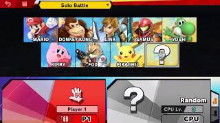 Final Character Select Screen in Super Smash Bros. Ultimate