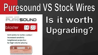 Video thumbnail for PureSound Blasters VS Stock Snare Wires (Is it worth upgrading?) by The Music Room