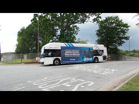 MARTA: 2015 New Flyer XN40 (CNG) #1658 ~ w/ Cummins Westport ISL-G