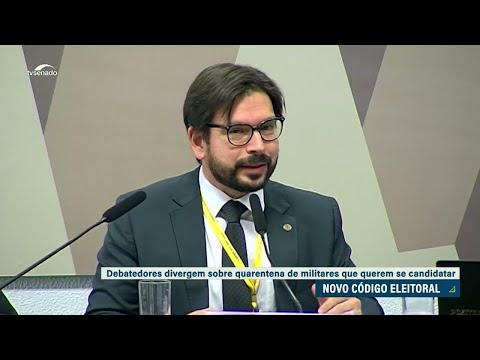 Novo Código Eleitoral: quarentena para militares divide debatedores na CCJ