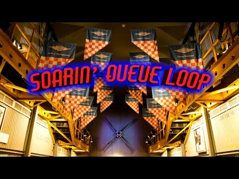 Full Soarin' Queue Loop