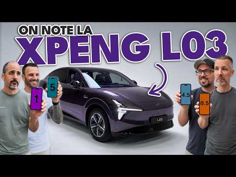 On NOTE la XPENG L03 avec @TESLAGeek  et @weelyke_  !