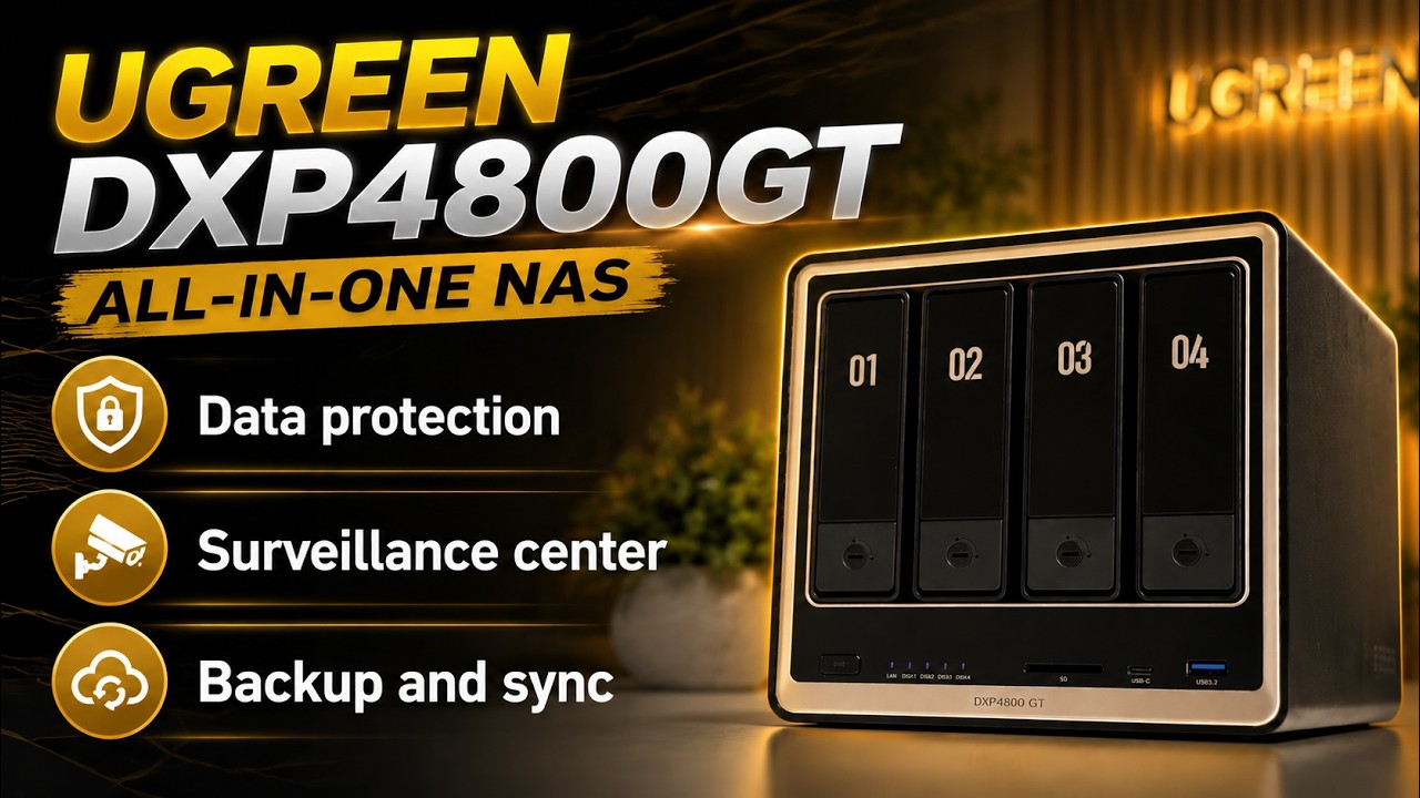 This New UGREEN NAS Is Seriously Impressive – UGREEN NAS DXP4800 GT Review