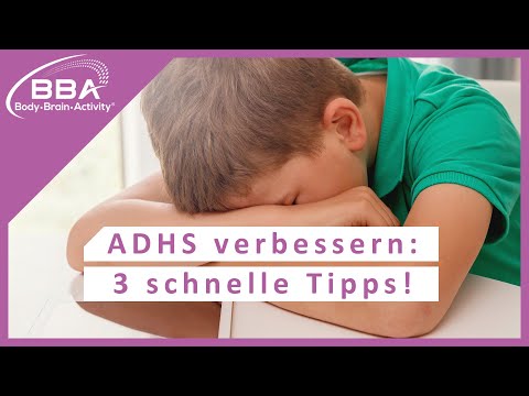 ADHD Help: Significantly improve your ADHD with these 3 tips!