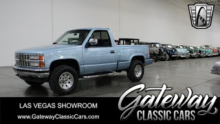 1990 Chevrolet K1500 Sportside Pickup 4x4 Walk Around, Startup, Driving Video