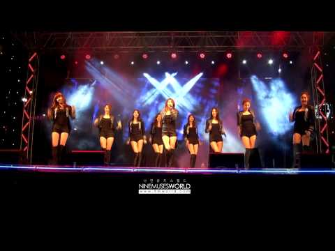 121024 경기방송 박준형의 해피타임 나인뮤지스 TICKET 풀(full) 캠