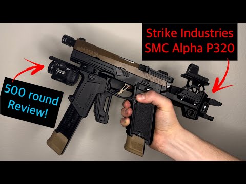 Strike Industries SMC Alpha P320 - Full Review - (Better than FLUX Defense? Best Backpack Gun?)