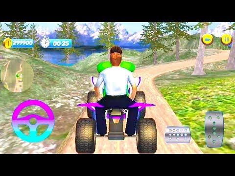 ATV Water Mountain Bike Taxi Racing Game | Atv Bike Games | Bike 3D Games