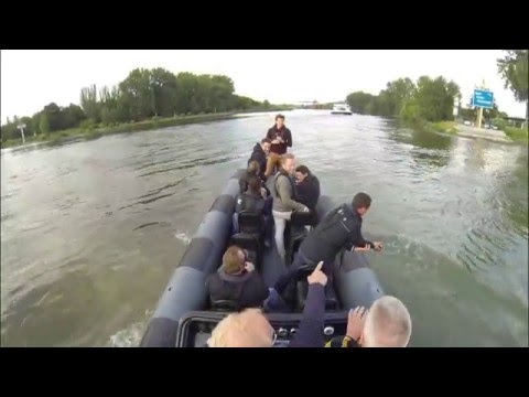 1000 PS Speedboot Action Wiesbaden ... ;) Partyhard Teil 1