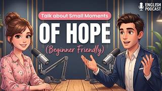 Small Moments of Hope | Easy English Podcast Conversation for Learners