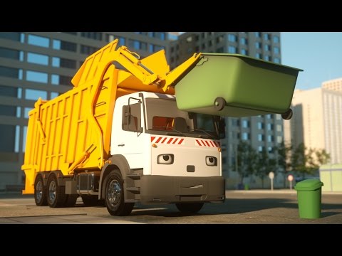 George the Garbage Truck - Real City Heroes (RCH) - Videos For Children - YouTube