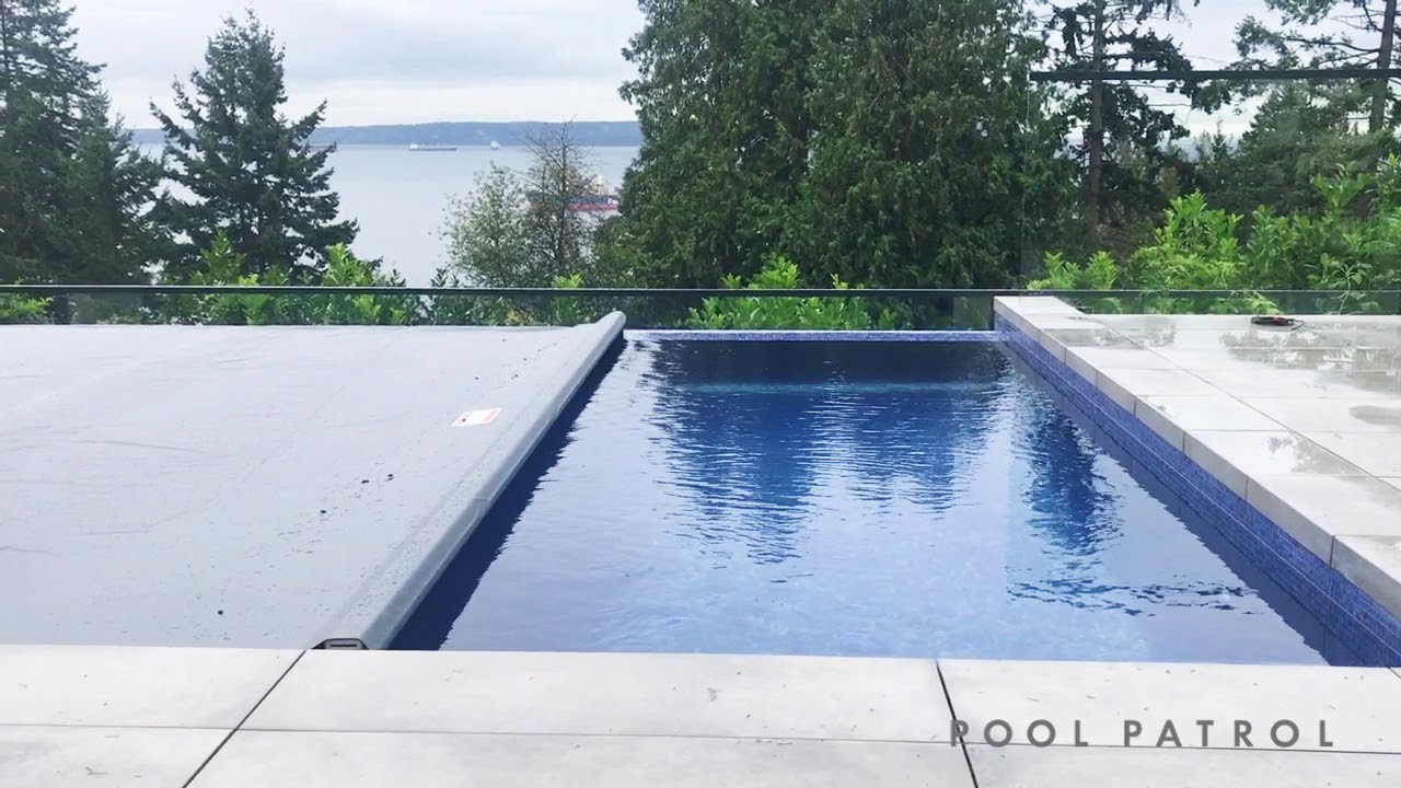 Vanishing Edge Pool Cover Installation in Kelowna