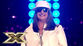 Vanilla Ice watch out! Honey G SHUTS DOWN performance | The X Factor UK