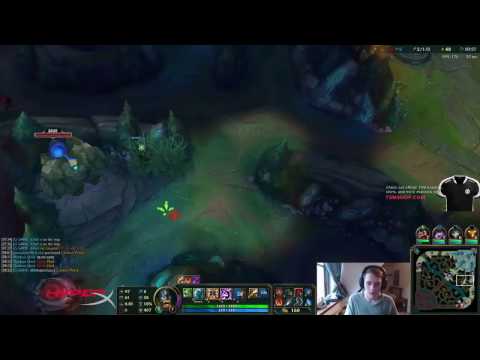 League Of Legends S7 — Svenskeren as Olaf Jungle vs Rek'Sai  Preseason Ranked Gameplay