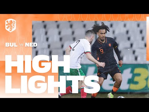 Highlights Jong Bulgarije - Jong Oranje (25/3/2021) EK-kwalificatie