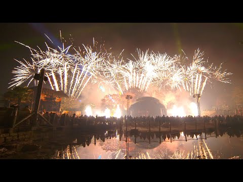 Enchanted Castle Nighttime Spectacular — Pyromusical & Projection