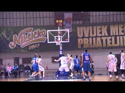 ABA Liga 2015/16, Round 20 match: Sutjeska - Igokea (16.1.2016)