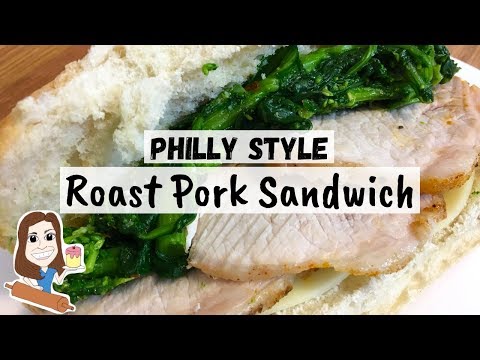 Philly Style Roast Pork Sandwich